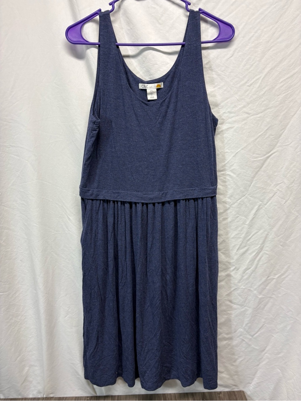 C&C California Casual Sleeveless Dress Size Large